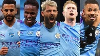 シティがPL史上初の快挙!　1シーズンに5人が2桁ゴール達成!