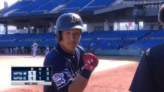 吉田正の特大ホームラン、阪神選手の大活躍！  ハイライト動画（2016アジアウィンターリーグ台湾第15日目）