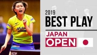 ジャパンオープン2019 ベストプレーTOP10【卓球ジャパン！AWARDS 2】
