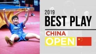 中国オープン2019 ベストプレーTOP10【卓球ジャパン！AWARDS 2】
