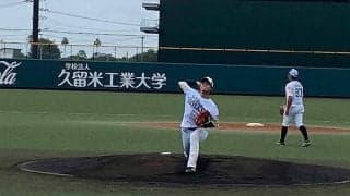 鷹・甲斐野が故障後初のシート打撃登板　変化球交えて30球「肘に違和感もなく」