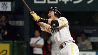 「俺はプロ野球選手だ」鷹・松田宣が2戦連発、有観客初戦の今季初弾から連発