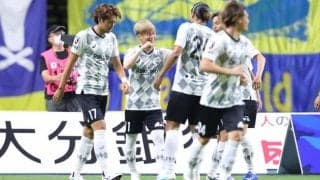 古橋の開始17秒弾、4人同時交代も岩田の同点弾で大分とドロー《J1》