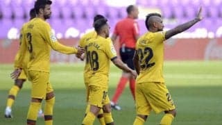 ビダルのゴールを守り切ったバルサ 辛勝でタイトルに望みを繋ぐ