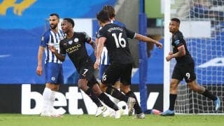 スターリングのハットトリックなどで5発大勝のシティ、2位が確定しCL出場権を獲得！《プレミアリーグ》