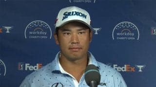 松山英樹、スコアを伸ばせずも「オーバーパーを打たずに終われたので良かった」