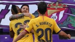 アウェイ戦績リーガ4位のバルサ 今季最長の3連勝を目指す