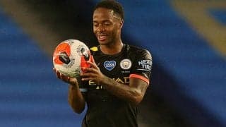 スターリングが3年連続でゴール記録更新!　ブライトン戦のハットで27ゴールに到達