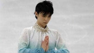 羽生結弦のスーツ姿に歓喜　フランス女子選手が“リモート・ユヅ”激写「大大ファン」