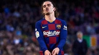 バルサFWグリーズマン、検査の結果は右大腿四頭筋損傷