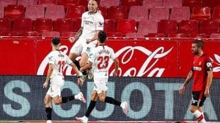 マジョルカは連勝ならず…4位セビージャに完敗で乾所属エイバルの残留が決定《ラ・リーガ》