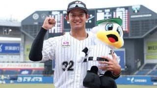 「野球人生で一番緊張」　ロッテ新人・佐藤都志也が語るプロ初安打サヨナラ打前夜