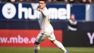 友人がコロナ陽性のレアルFWヨビッチ、検査では陰性