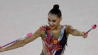 ロシア新体操・17歳新星の“前後V字開脚”が反響拡大「変わらぬ可愛さと美しさ」