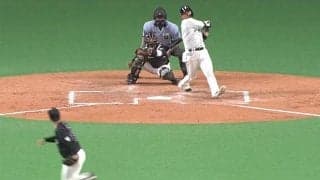 ロッテ美馬のよろける“超魔球”にファン仰天「これは打てん」　緩急差50キロ