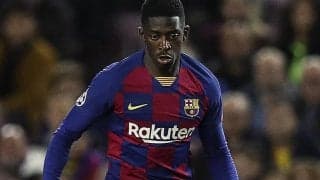 バルサに朗報!　長期離脱中のデンベレが屋外でのトレーニングを開始!