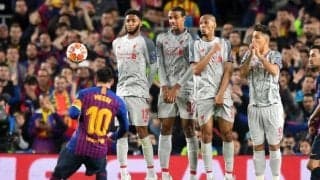 メッシがアリソン相手に見せた針の穴を通すようなパーフェクトFK【インクレディブル・ゴールズ】