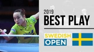 スウェーデンオープン2019 ベストプレー【卓球ジャパン！AWARDS 2】