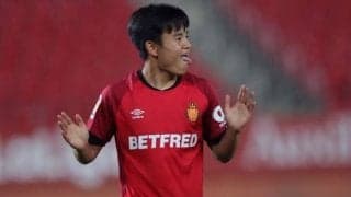 久保、積極的にシュートを放つもこの日も無得点 マジョルカは2部降格