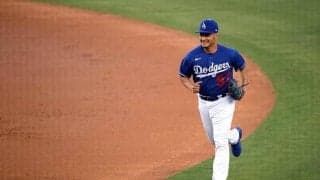 【MLB】ドジャース球団職員がまたも超美技！　好守連発にファン絶賛「ゴールドグラバー」