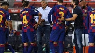 リーガ優勝逸のセティエン監督、CLの指揮に「わからない」 数的優位で敗北のオサスナ戦は「アンフェアな負け」