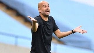 決勝目前で敗れたグアルディオラ監督が前半の出来を悔やむ「唯一後悔している」