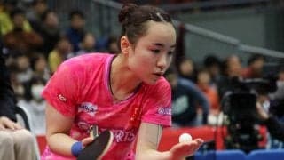 伊藤美誠「今は自身の強化練習に集中」 Tリーグオールスターは不参加