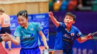 【卓球】松島輝空、張本美和ら6選手、年60万円の助成金対象者に選出
