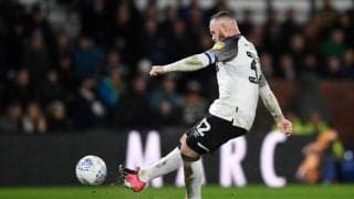 至近距離から絶妙FK！英2部でもルーニーは健在【ビューティフル・フリーキック】