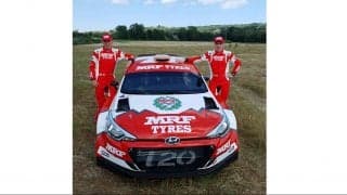 チームMRFタイヤがブリーンのi20 R5のカラーリングを公開