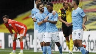 シティが残留争い中のワトフォードを4発粉砕！《プレミアリーグ》