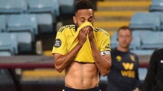 ヘラヘラ対応で失点関与のオーバメヤンに批判殺到…ミングスのジョークに気を取られる…