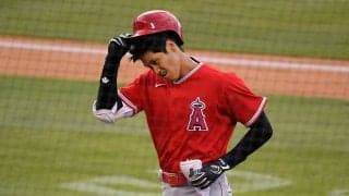 【MLB】大谷翔平、右翼上段へ“場外寸前弾”　練習で発揮のパワーに米驚愕「世の中は不公平」