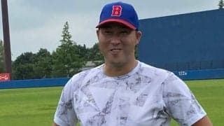 日本のボールは「正直ベタベタな感じ」　BC埼玉武蔵の田澤純一が戸惑い