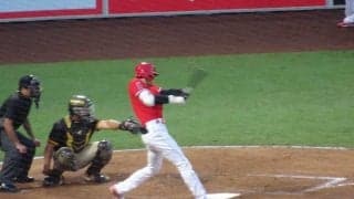 【MLB】大谷翔平が170.6キロの痛烈な左前打　2打数1安打でオープン戦締め