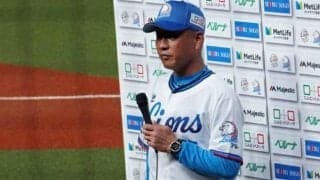 西武辻監督、與座初勝利＆川越1号で“絶口調”　お立ち台堪能「コンサートみたい」