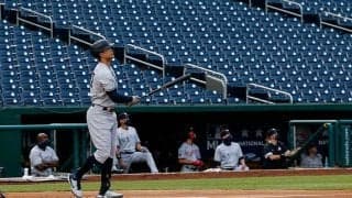 【MLB】ヤ軍、スタントン140メートル復活弾で開幕コールド勝利　4か月遅れで開幕