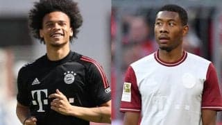 バイエルン入りのザネ、移籍噂のアラバに「残ってくれるのを心から望む」