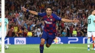 スアレスがCLインテル戦で見せた低弾道の超弾丸ボレー！【インクレディブル・ゴールズ】