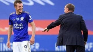 レスター指揮官「ヴァーディは現フットボール界の代表的なストライカー」 プレミア得点王獲得を願う