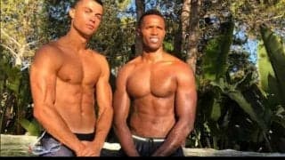 敵FWもクリロナのカッコ良さに感心「バービー人形のケンみたい」