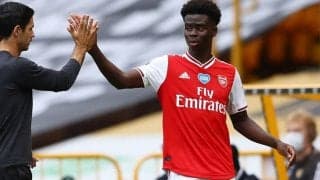 来季は背番号7、アーセナルのFWサカが代表チームの選択を語る「難しい選択」