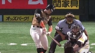 「これは2番最強打者理論」　ハム杉谷“カンガルーパンチ打法”の芸術弾にファン絶賛