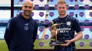 PLアシスト記録更新のデ・ブライネ「仲間の決定力にとても感謝」