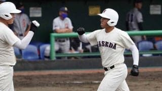 【高校野球】早実が逆転で初陣勝利　2年生4番・清宮福太郎の公式戦1号場外弾含むチーム5発