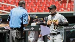 【MLB】コロナ禍ならではの退場劇　球審へ猛抗議できずに指揮官苦笑い「距離を…」