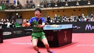 卓球ドリームマッチ 張本智和 参戦！「みなさんへの感謝をプレーに変えて」