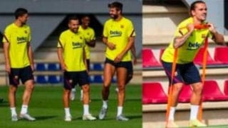 バルサの選手らはPCR検査を全員クリア CLに向け再開