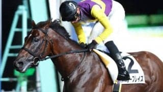 【東京記念TR】2.6秒大差勝ちのホーリーブレイズは順調なら東京記念へ　福永敏師「ビックリしました」