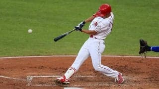 【MLB】秋山翔吾、メジャー初マルチ安打　カブス開幕投手から右前打、中越え二塁打